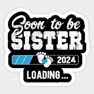 Soon to be sister 2024, announcement outfit pregnancy idea Sticker